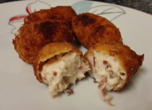 croquetas de jamón sin lactosa