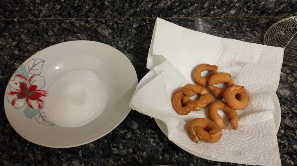 Rosquillas tradicionales sin lactosa