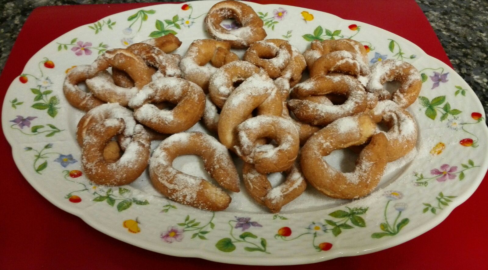 Rosquillas tradicionales sin lactosa